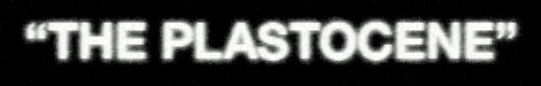 The Plastocene